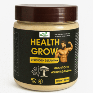 Humera Herbal Remedies Health Grow | वजन बढ़ाने और ताकत बढ़ाने का हर्बल पाउडर | दुबले पतले लड़के-लड़कियों को मोटा बनाए | Energy & Stamina Booster